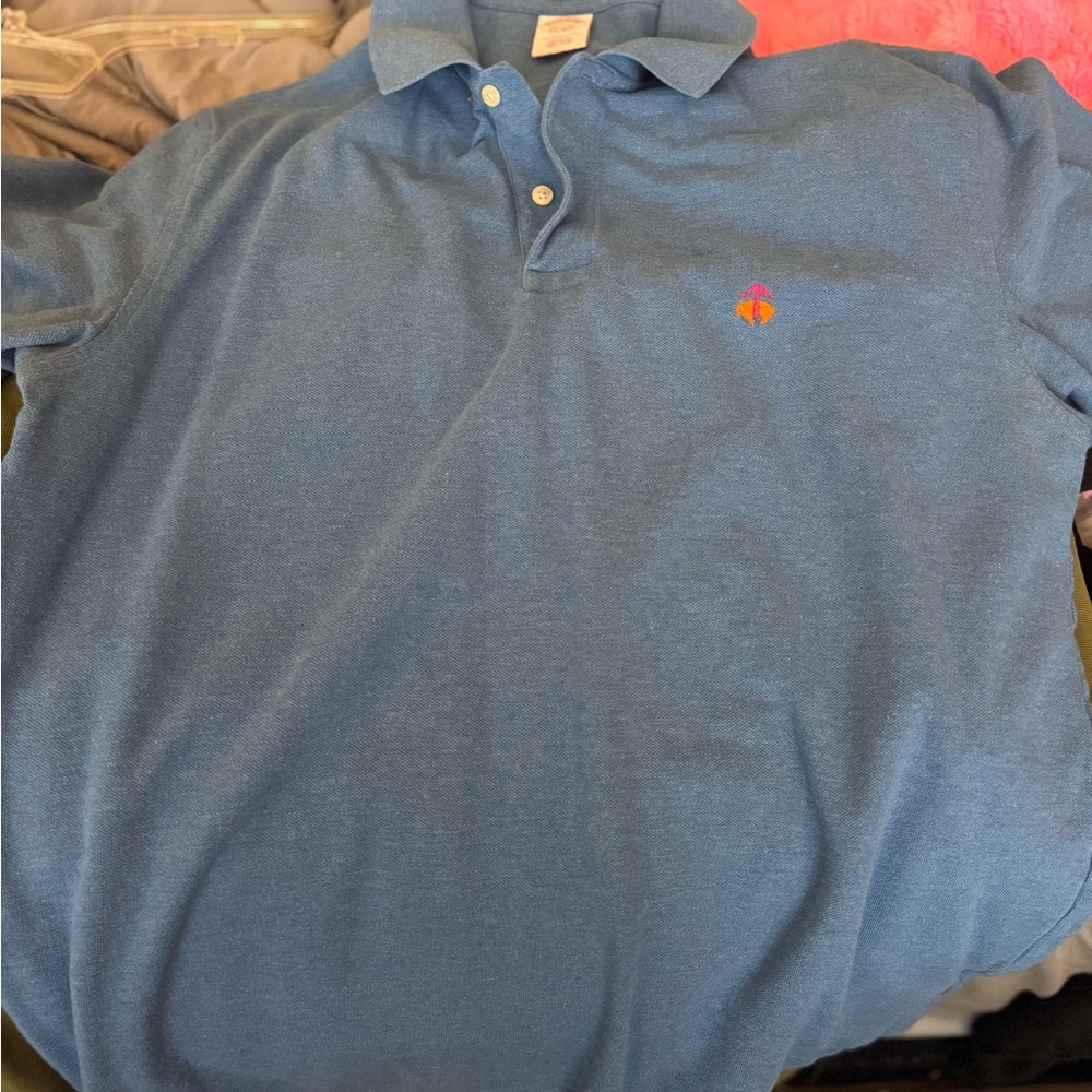 Brooks Brothers Classic Blue Polo Shirt